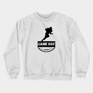 American Football Game Day Design Crewneck Sweatshirt